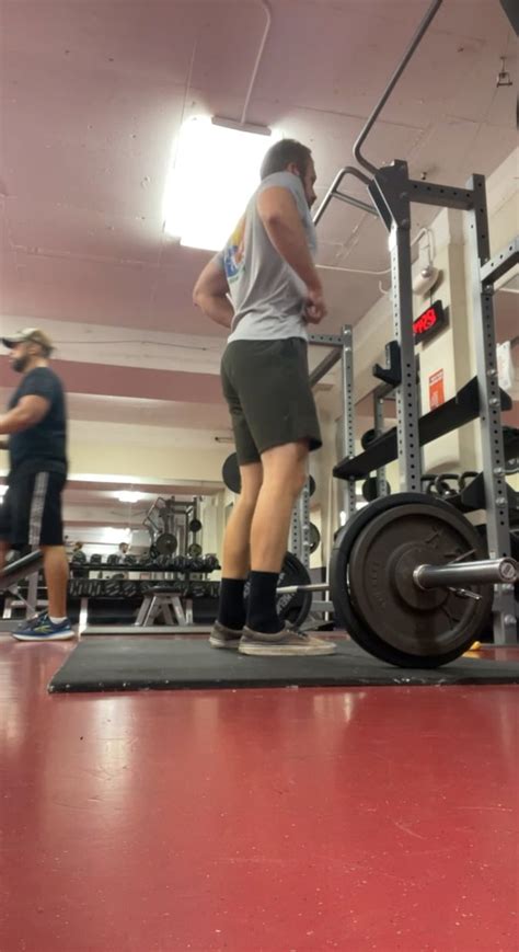 Hey. My barbell row feels like a mini deadlift. Is this the natural .
